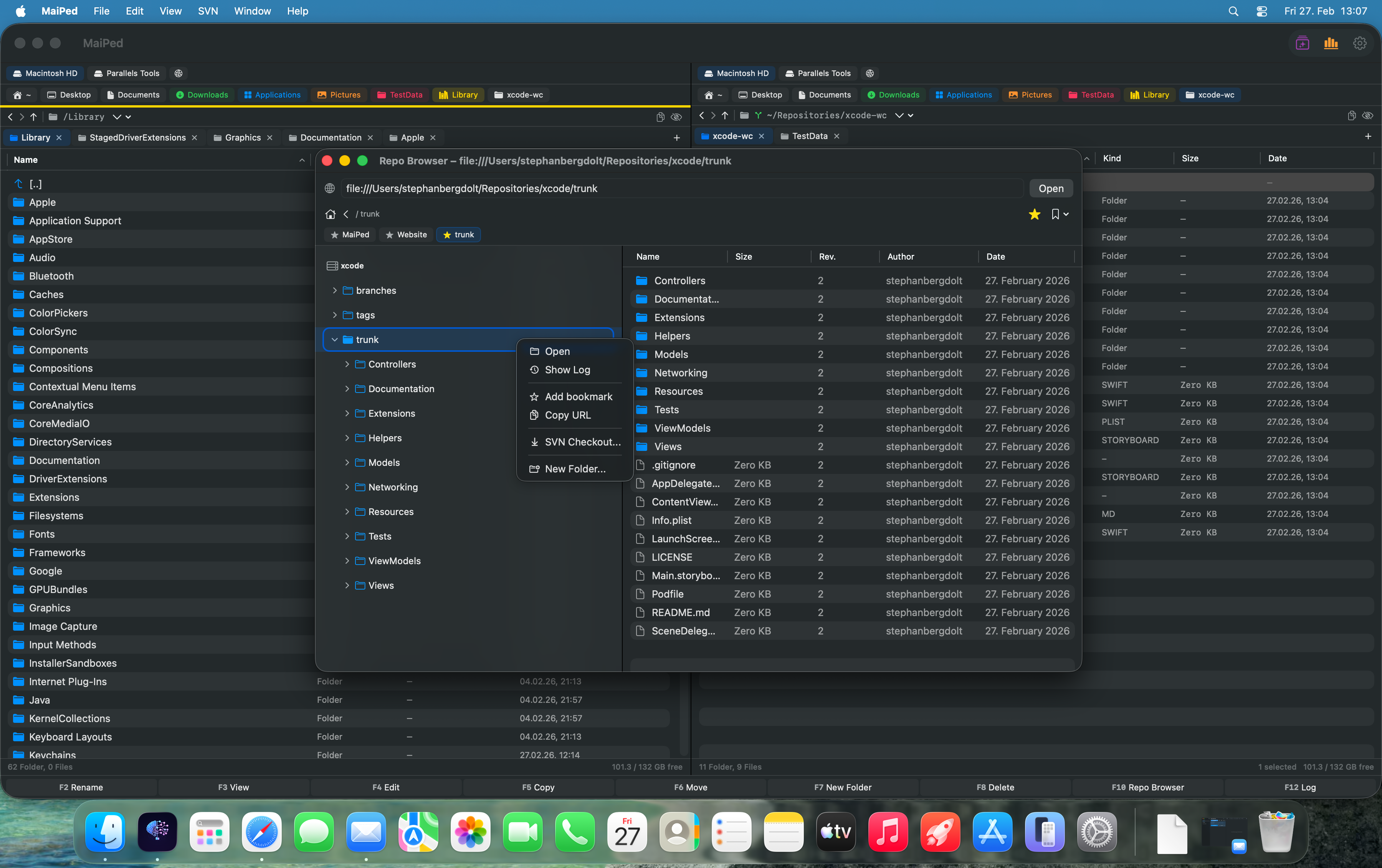 MaiPed Repository Browser